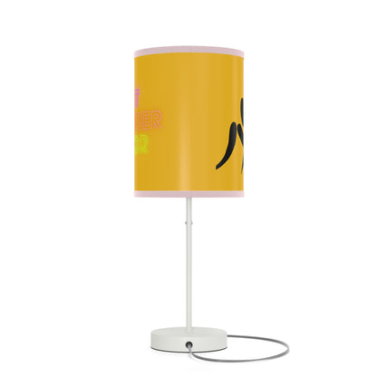 Lamp on a Stand, US|CA plug: Wrestling Yellow