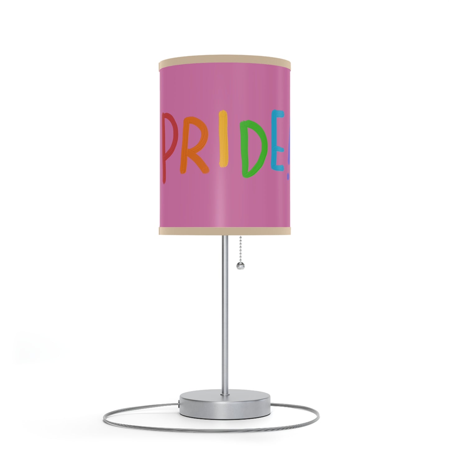 Lamp on a Stand, US|CA plug: LGBTQ Pride Lite Pink 