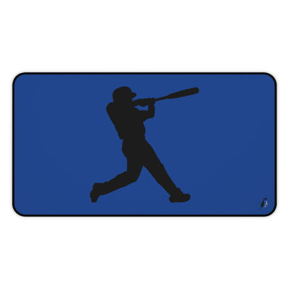 Desk Mat: Baseball Dark Blue