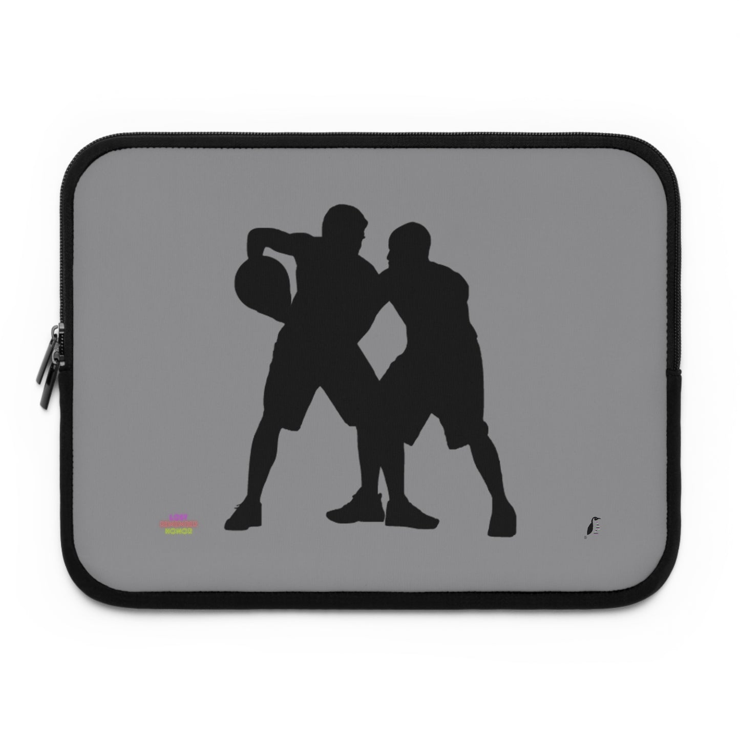 Laptop Sleeve: Basketball Grey