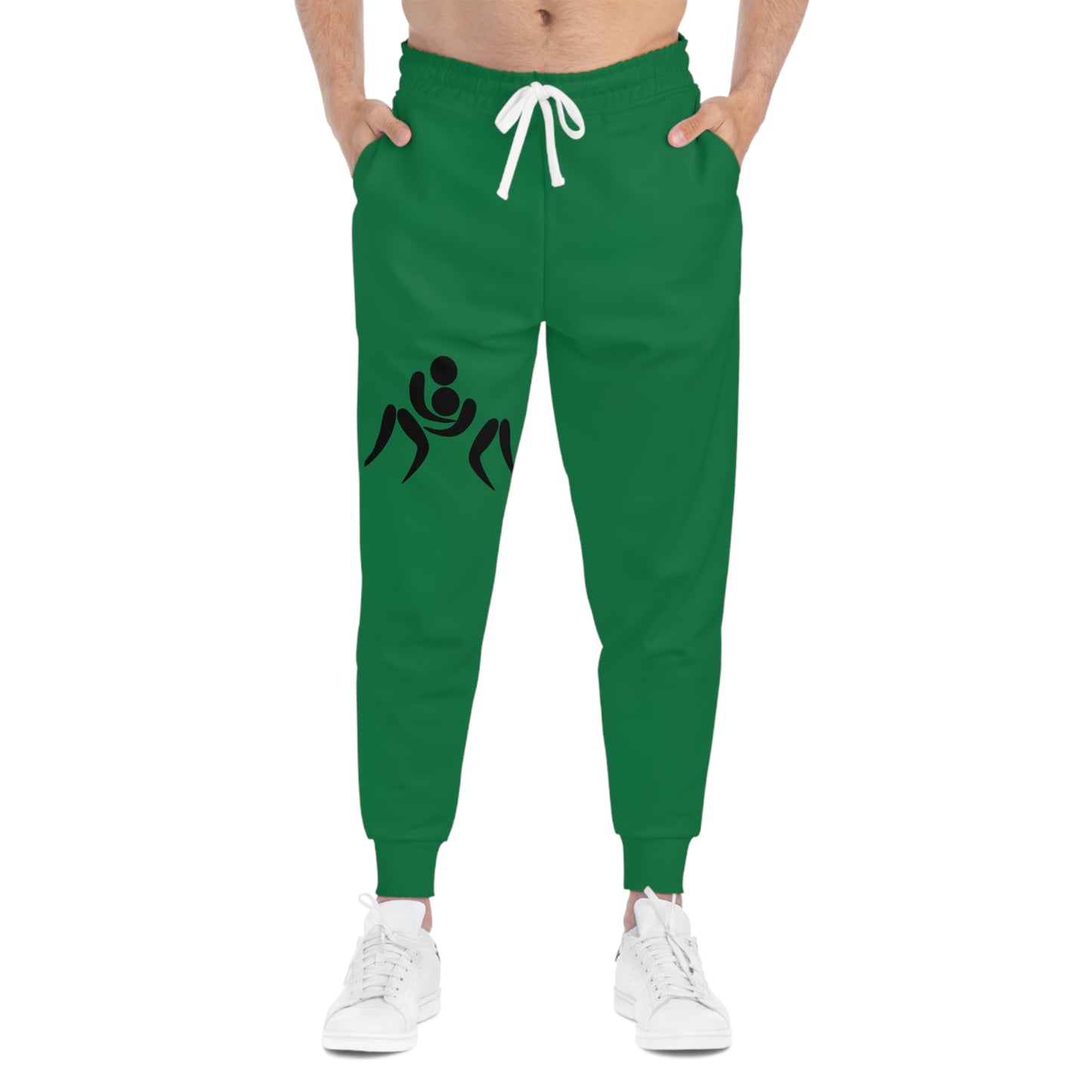 Athletic Joggers: Wrestling Dark Green