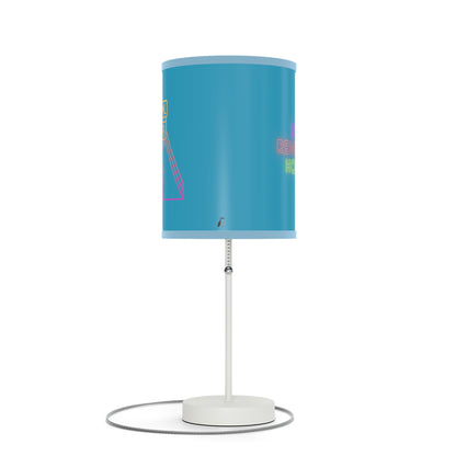 Lamp on a Stand, US|CA plug: Bowling Turquoise