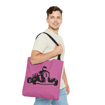 Tote Bag: Racing Lite Pink