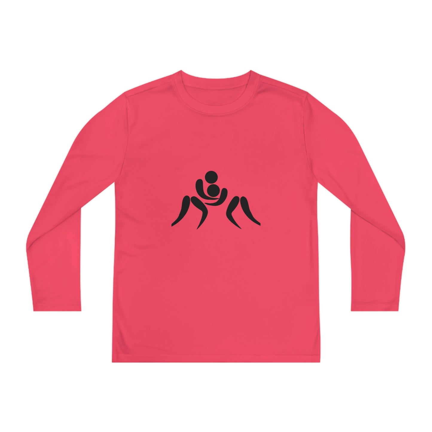 Youth Long Sleeve Competitor Tee: Wrestling 