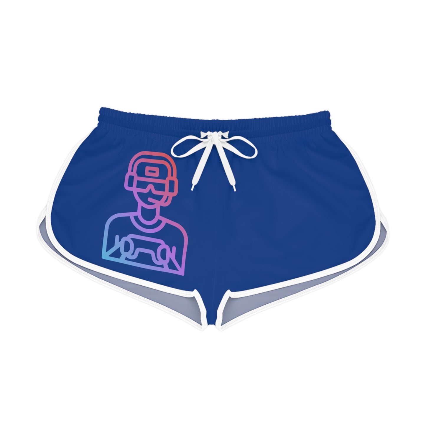 Women's Relaxed Shorts: Gaming Dark Blue