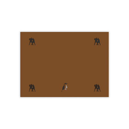 Post-it® Note Pads: Basketball Brown