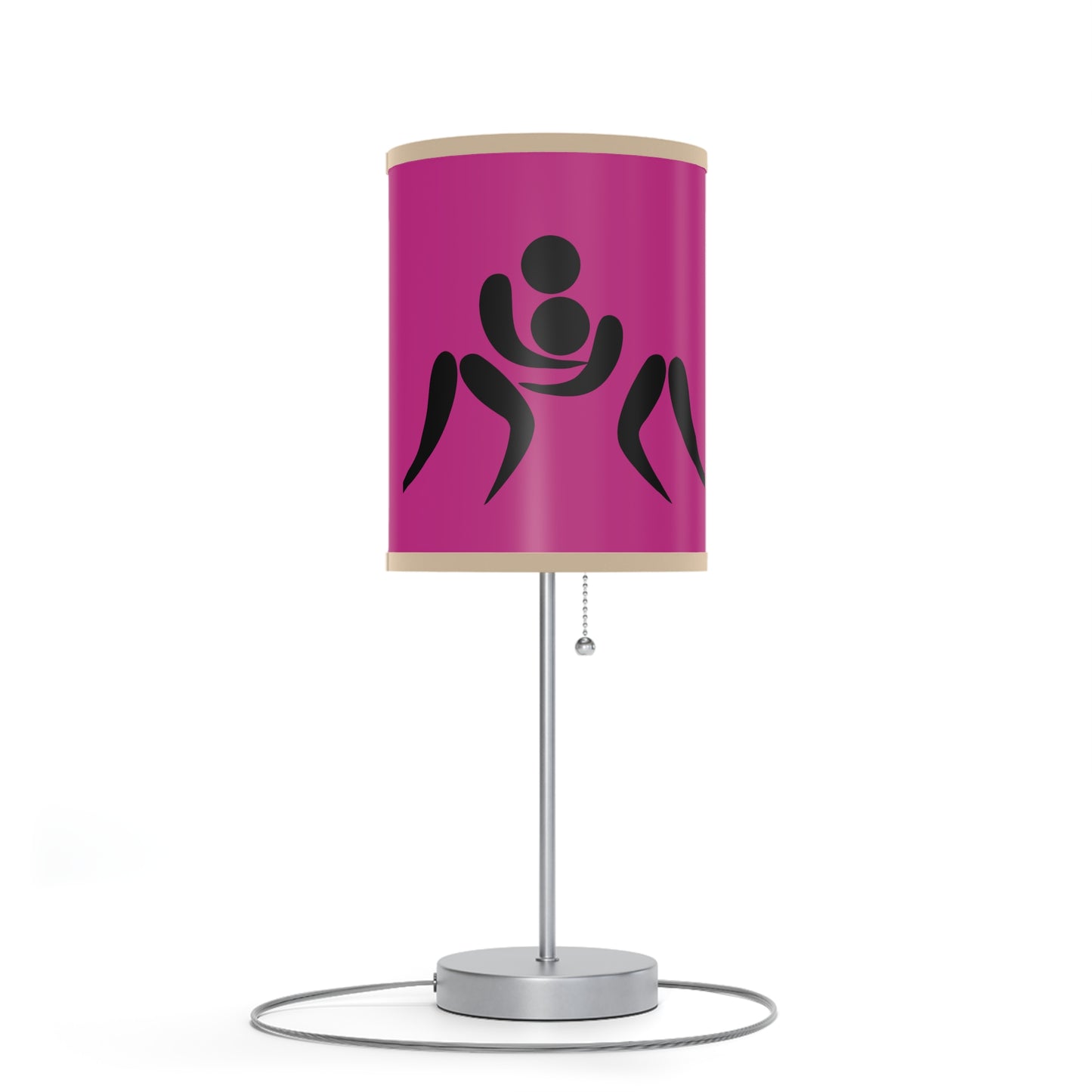 Lamp on a Stand, US|CA plug: Wrestling Pink