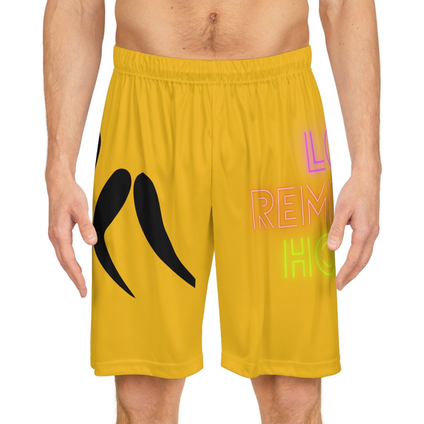 Basketball Shorts: Wrestling Yellow