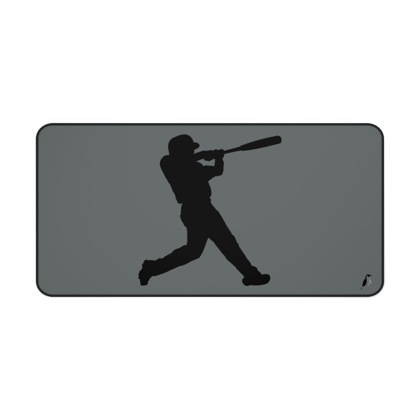 Desk Mat: Baseball Dark Grey