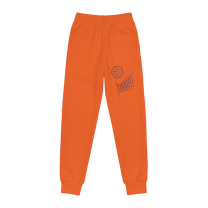 Youth Joggers: Volleyball Orange