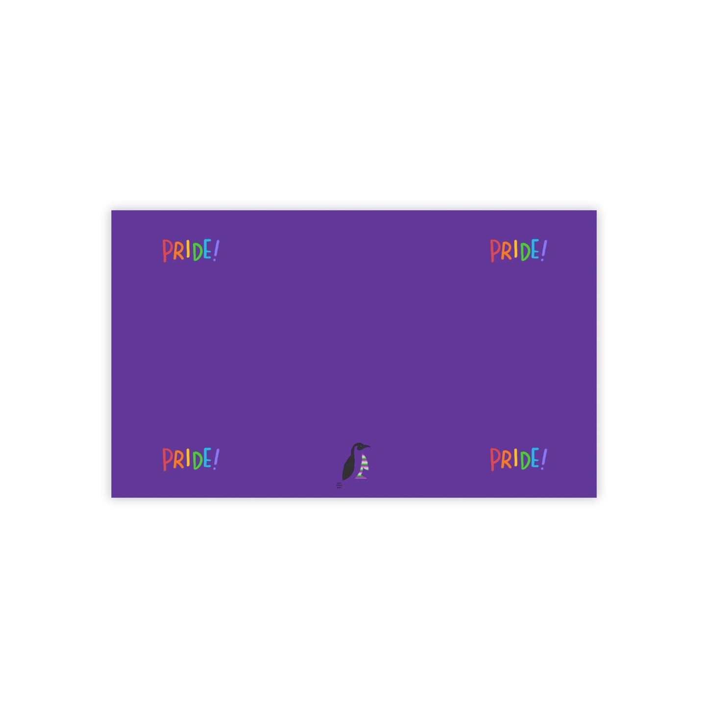 Post-it® Note Pads: LGBTQ Pride Purple