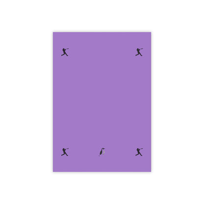 Post-it® Note Pads: Baseball Lite Purple