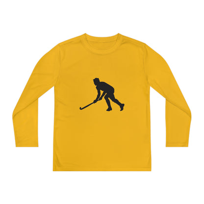 Youth Long Sleeve Competitor Tee: Hockey 