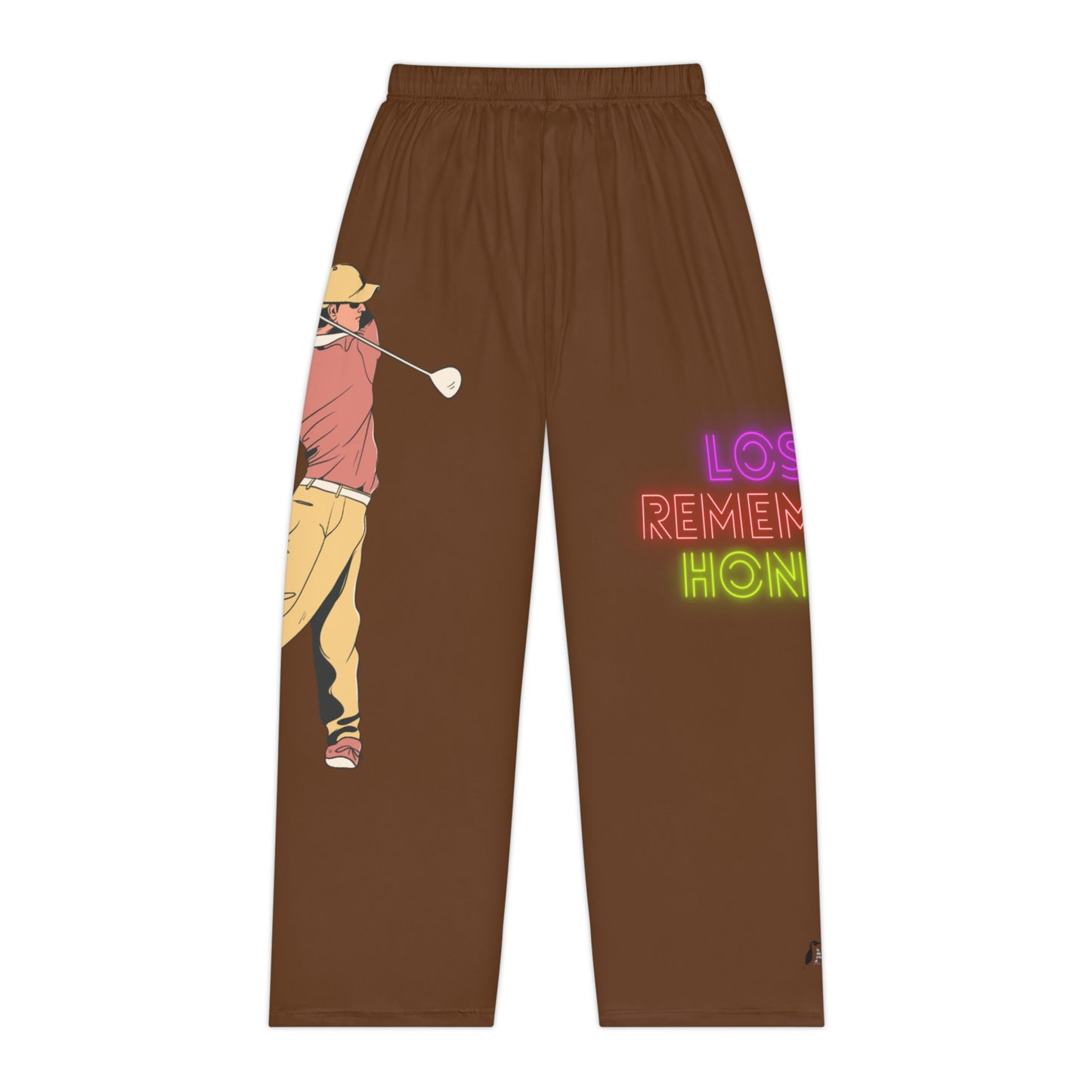 Women's Pajama Pants: Golf Brown