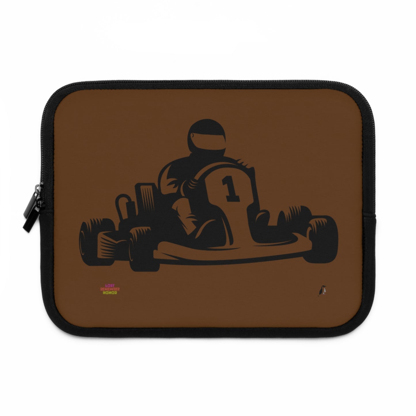 Laptop Sleeve: Racing Brown