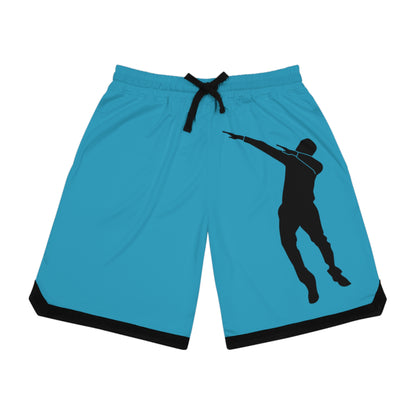 Basketball Rib Shorts: Dance Turquoise