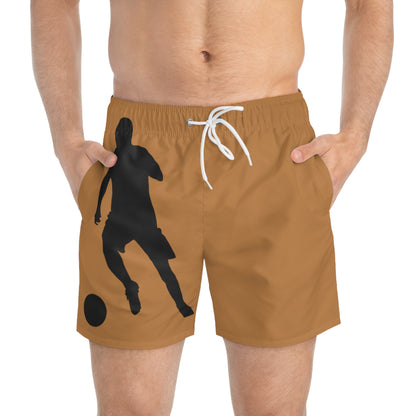 Swim Trunks: Soccer Lite Brown