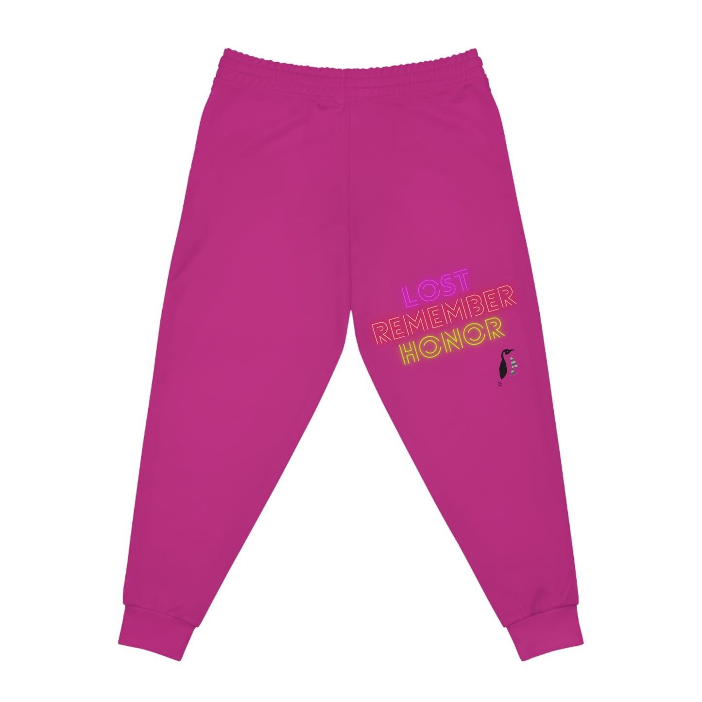 Athletic Joggers: Dragons Pink