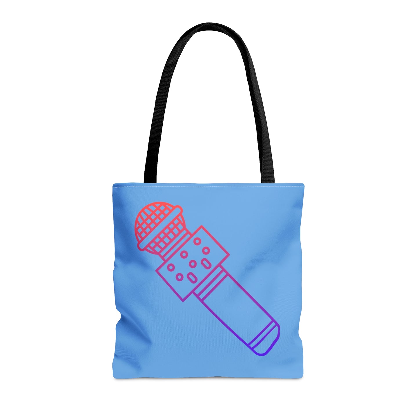 Tote Bag: Music Lite Blue