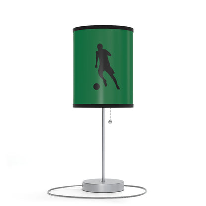 Lamp on a Stand, US|CA plug: Soccer Dark Green