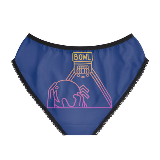 Women's Briefs: Bowling Dark Blue