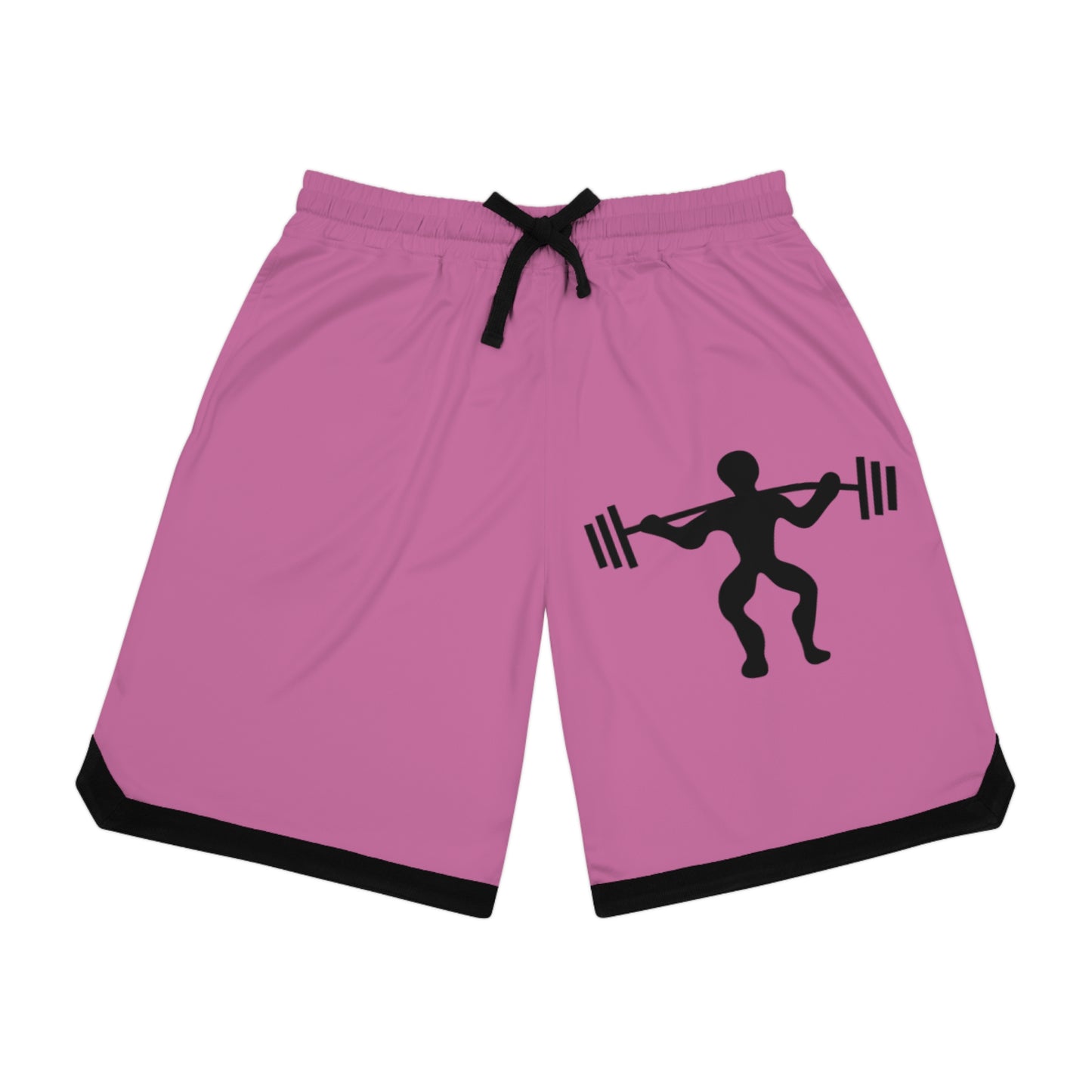 Basketball Rib Shorts: Weightlifting Lite Pink