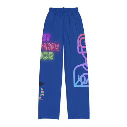 Kids Pajama Pants: Gaming Dark Blue