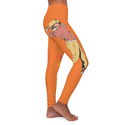 Women's Spandex Leggings: Golf Crusta