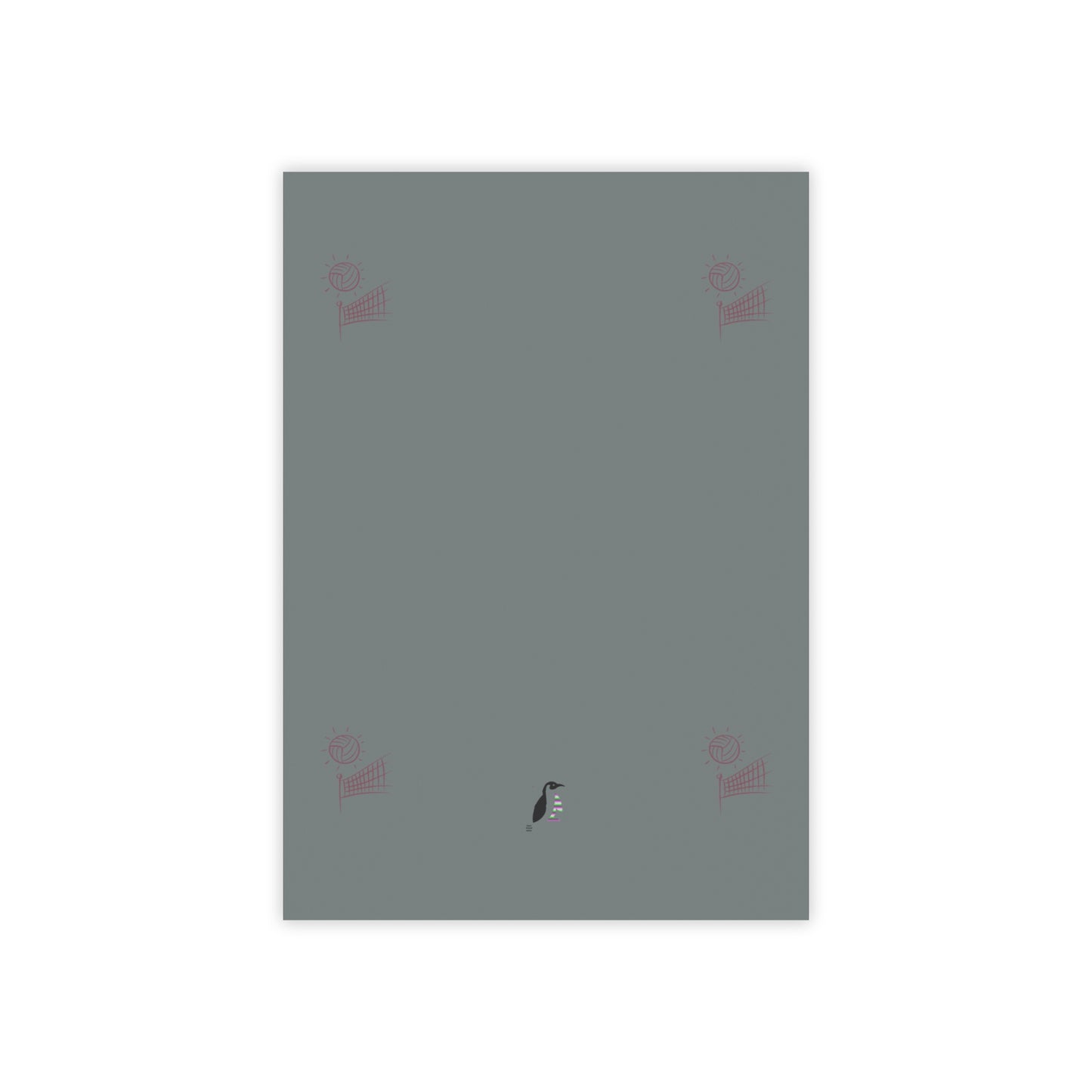 Post-it® Note Pads: Volleyball Dark Grey