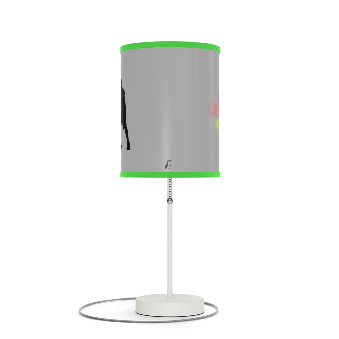 Lamp on a Stand, US|CA plug: Basketball Lite Grey 