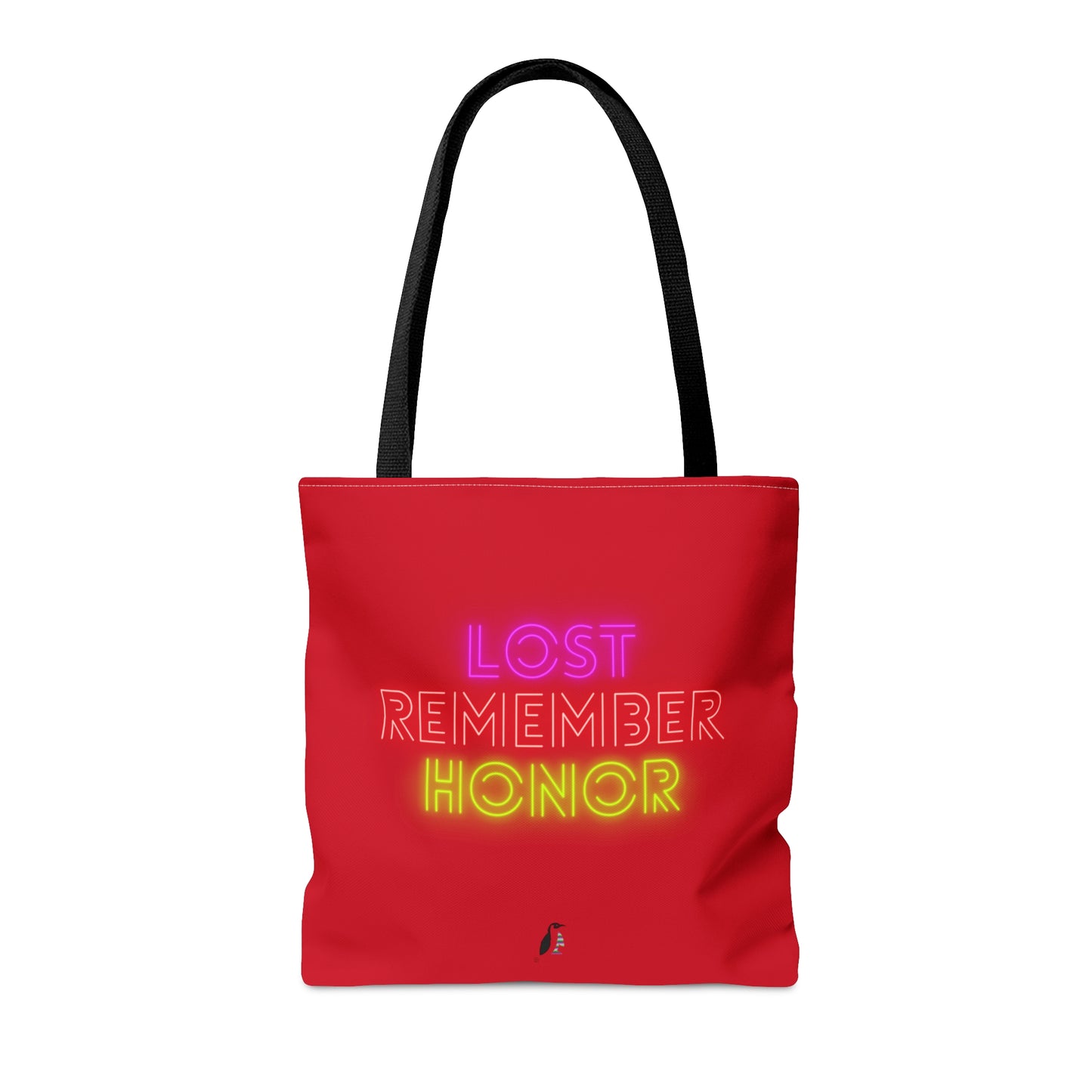 Tote Bag: Tennis Dark Red