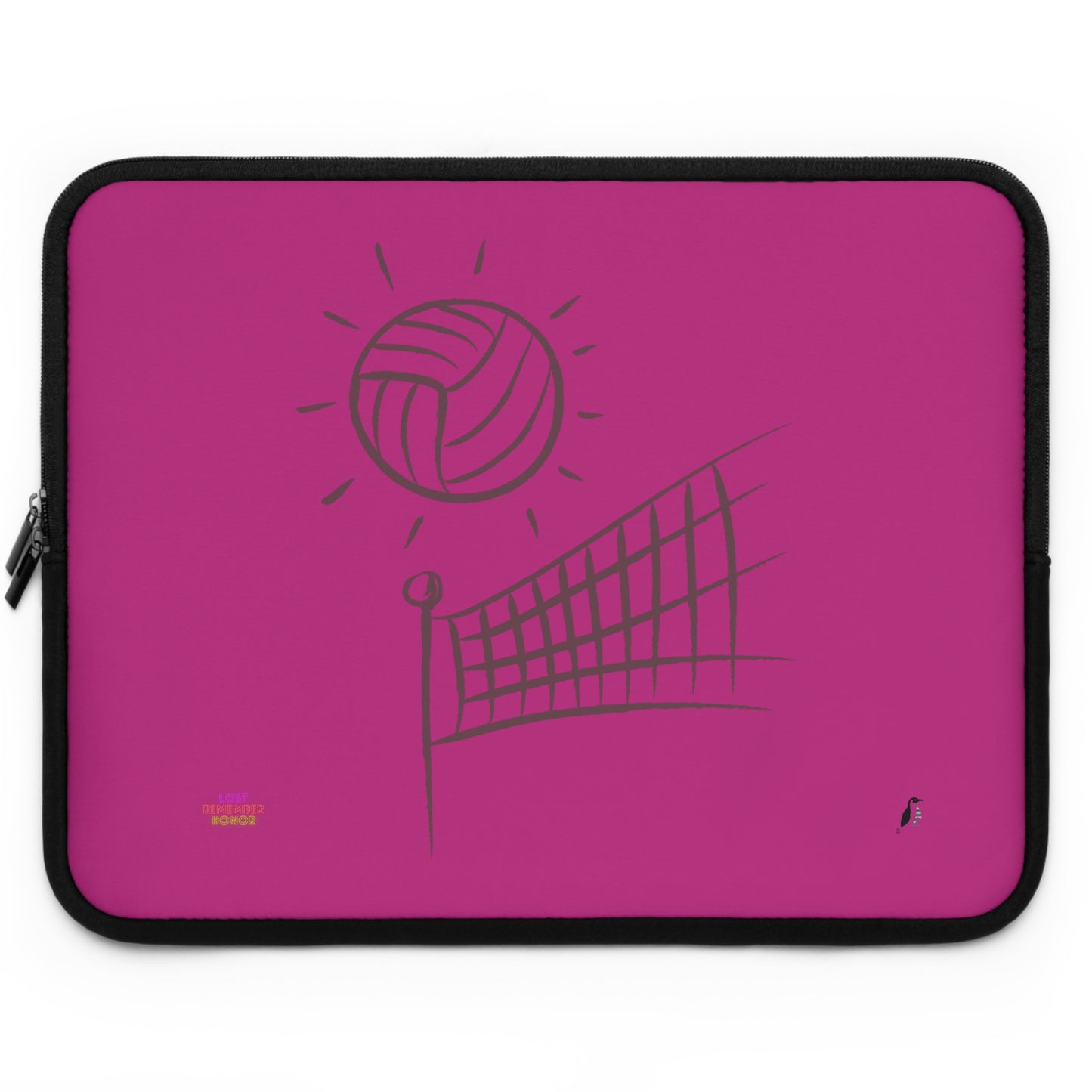 Laptop Sleeve: Volleyball Pink