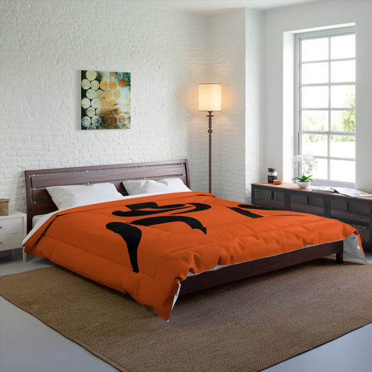 Comforter: Wrestling Orange