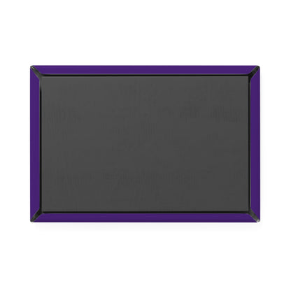 Button Magnet, Rectangle (1 & 10 pcs): Basketball Purple