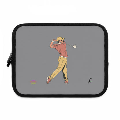 Laptop Sleeve: Golf Grey