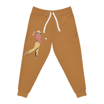 Athletic Joggers: Golf Lite Brown