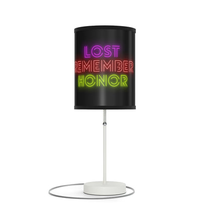 Lamp on a Stand, US|CA plug: Lost Remember Honor Black