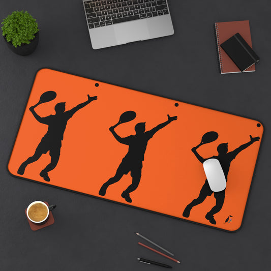 Desk Mat: Tennis Orange