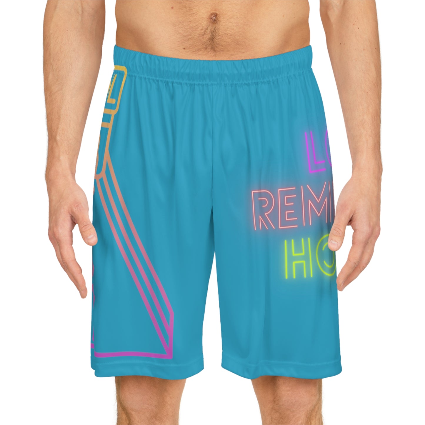 Basketball Shorts: Bowling Turquoise