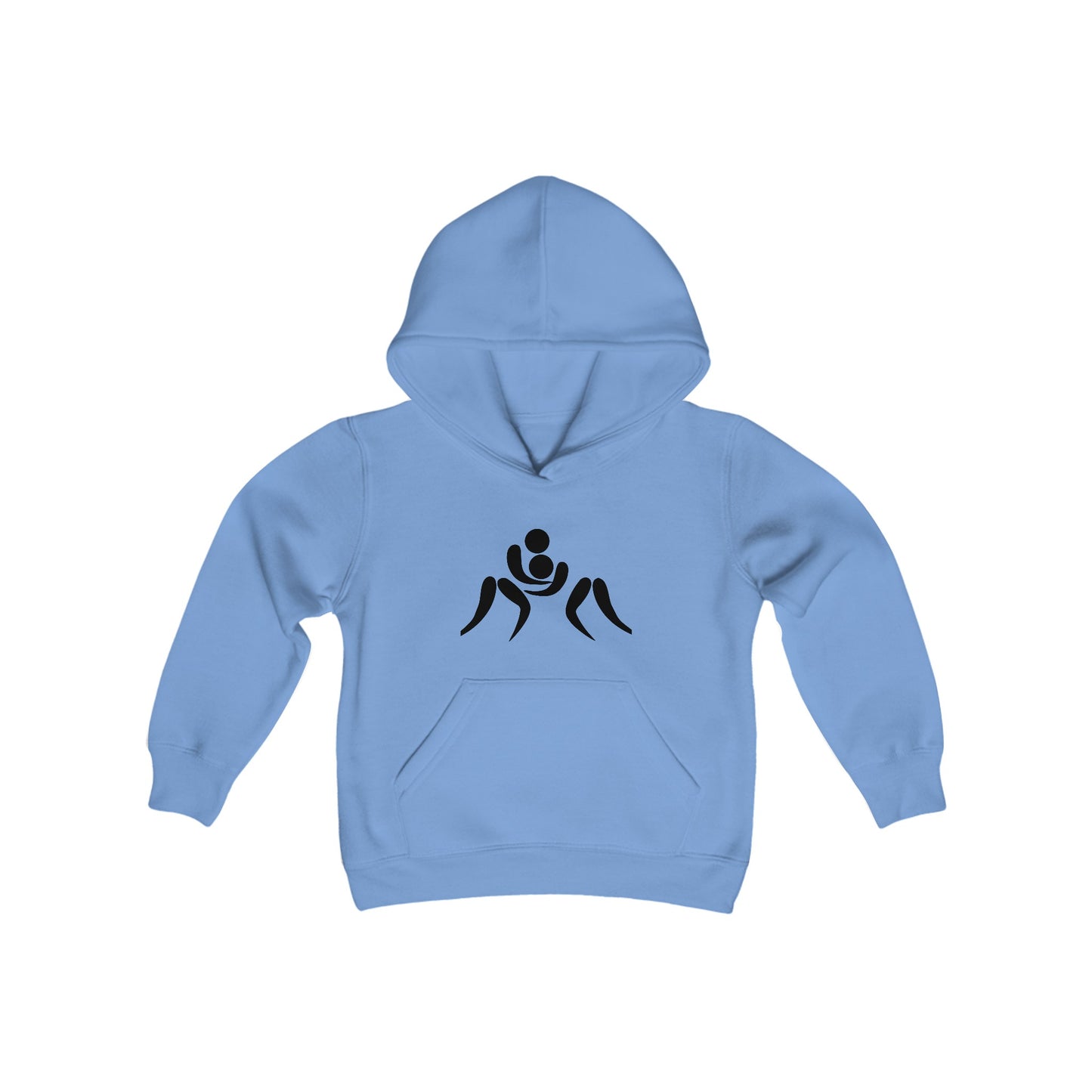 Youth Heavy Blend Hooded Sweatshirt: Wrestling 