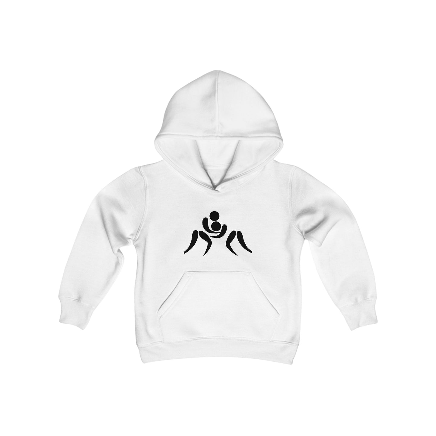 Youth Heavy Blend Hooded Sweatshirt: Wrestling