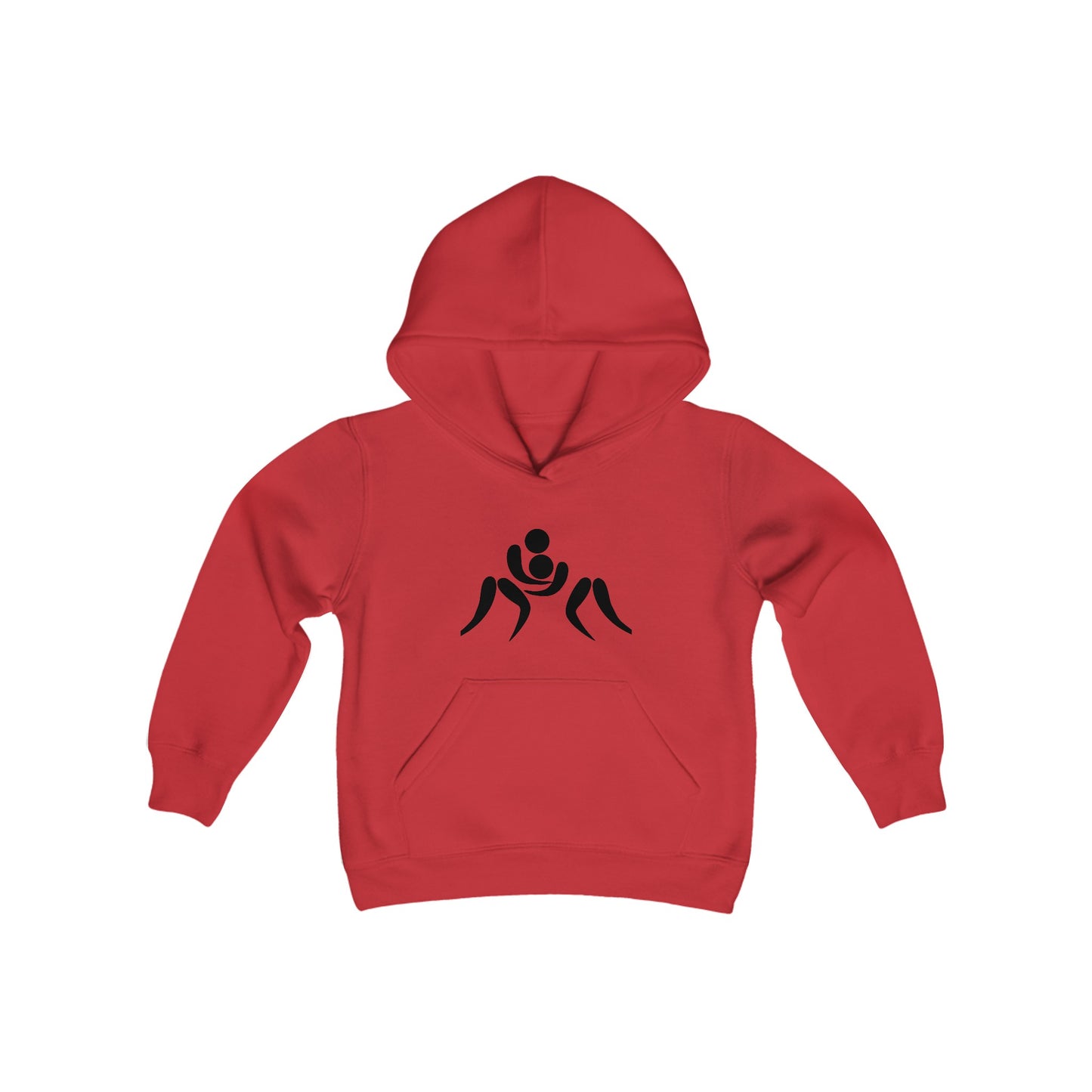 Youth Heavy Blend Hooded Sweatshirt: Wrestling 