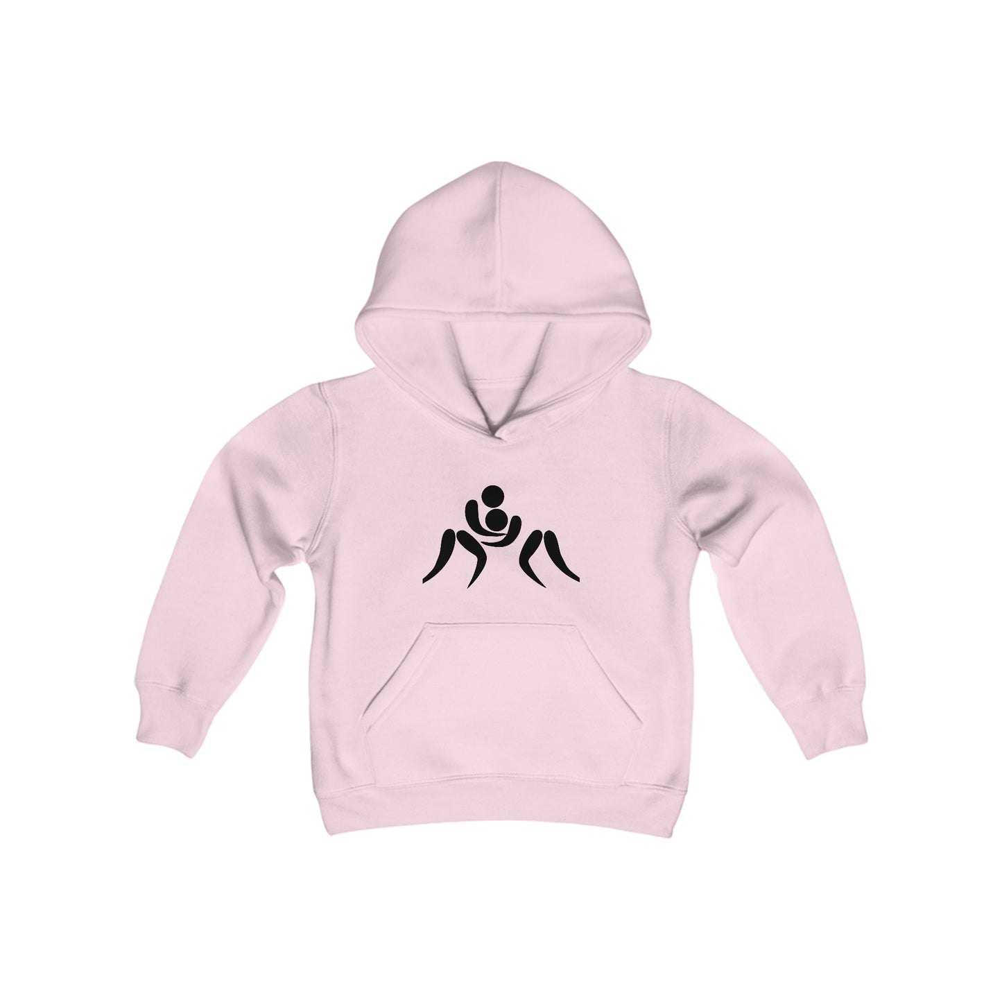 Youth Heavy Blend Hooded Sweatshirt: Wrestling 