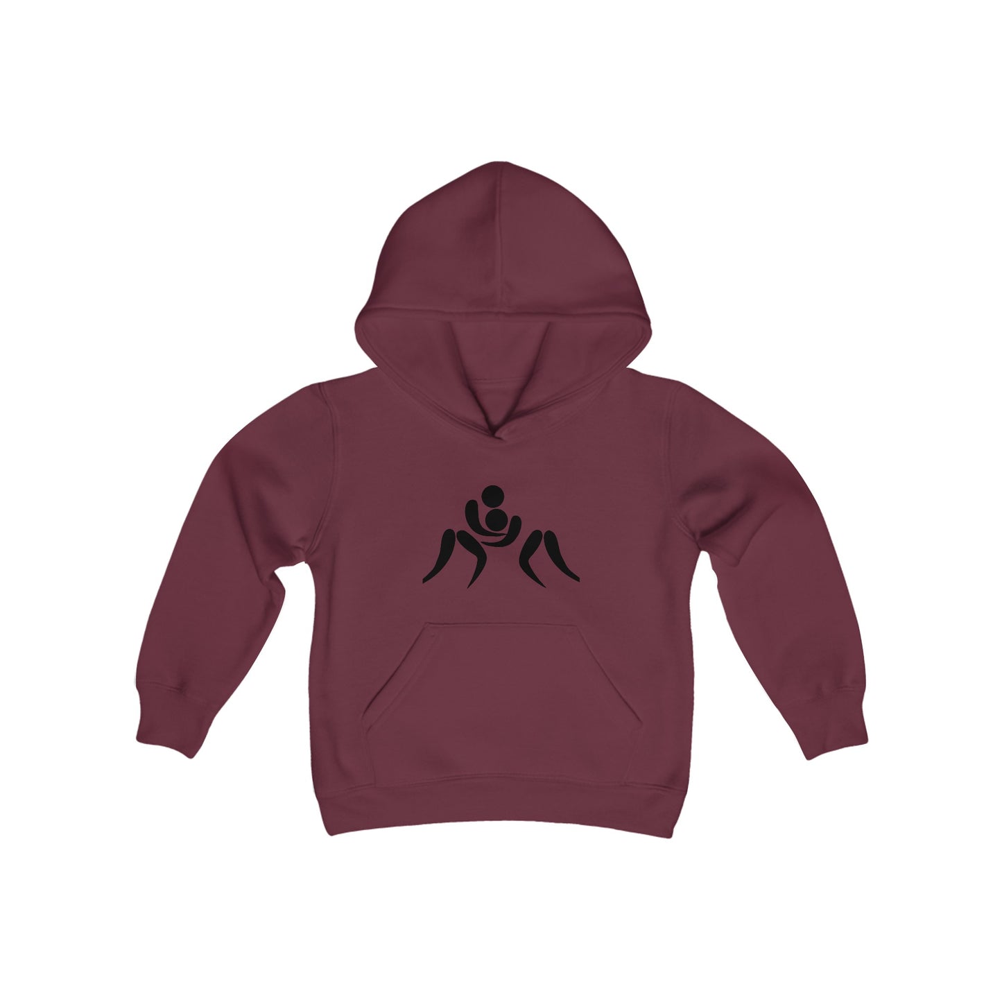 Youth Heavy Blend Hooded Sweatshirt: Wrestling