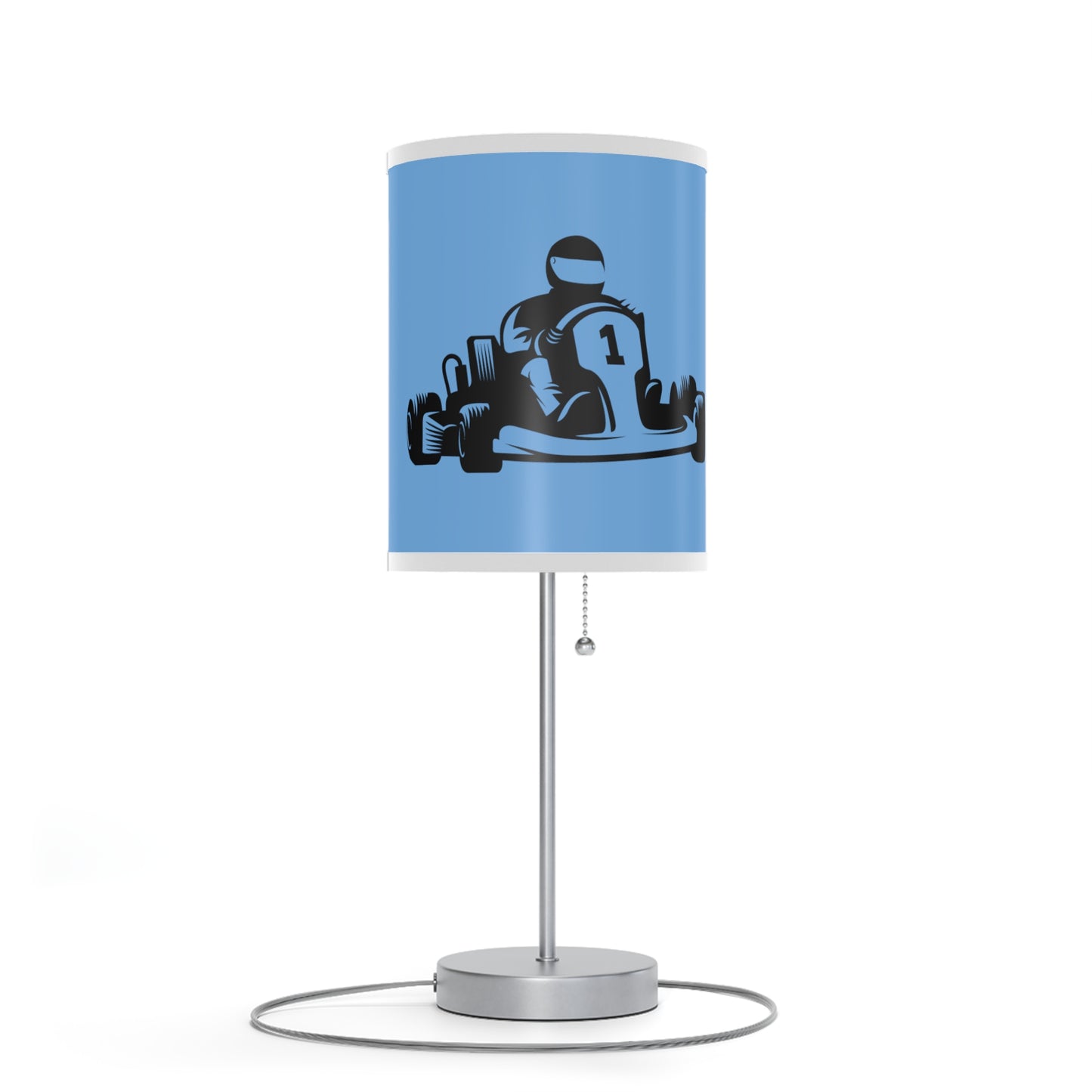 Lamp on a Stand, US|CA plug: Racing Lite Blue