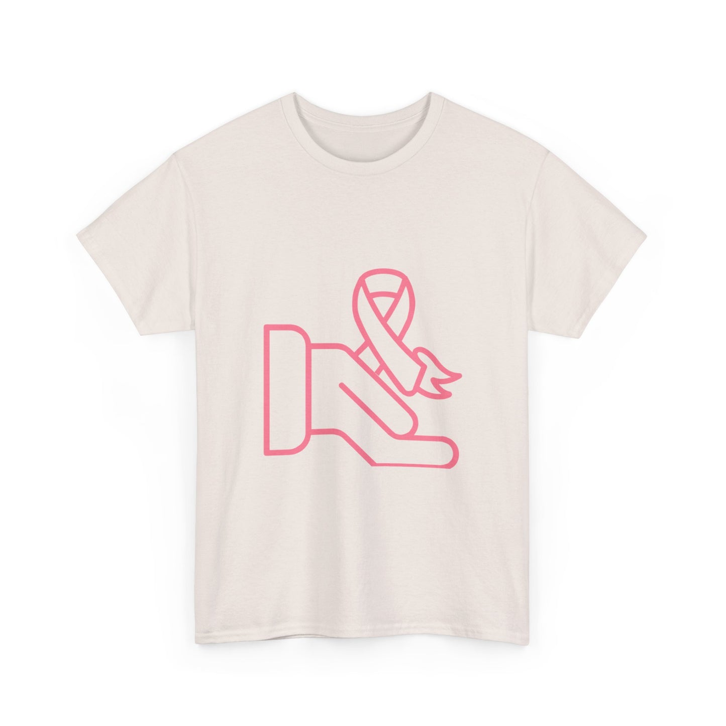 Heavy Cotton Tee: Fight Cancer #1