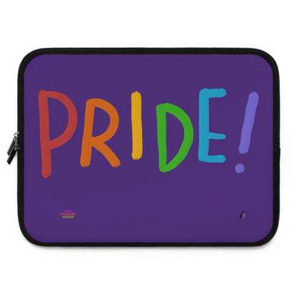 Laptop Sleeve: LGBTQ Pride Purple