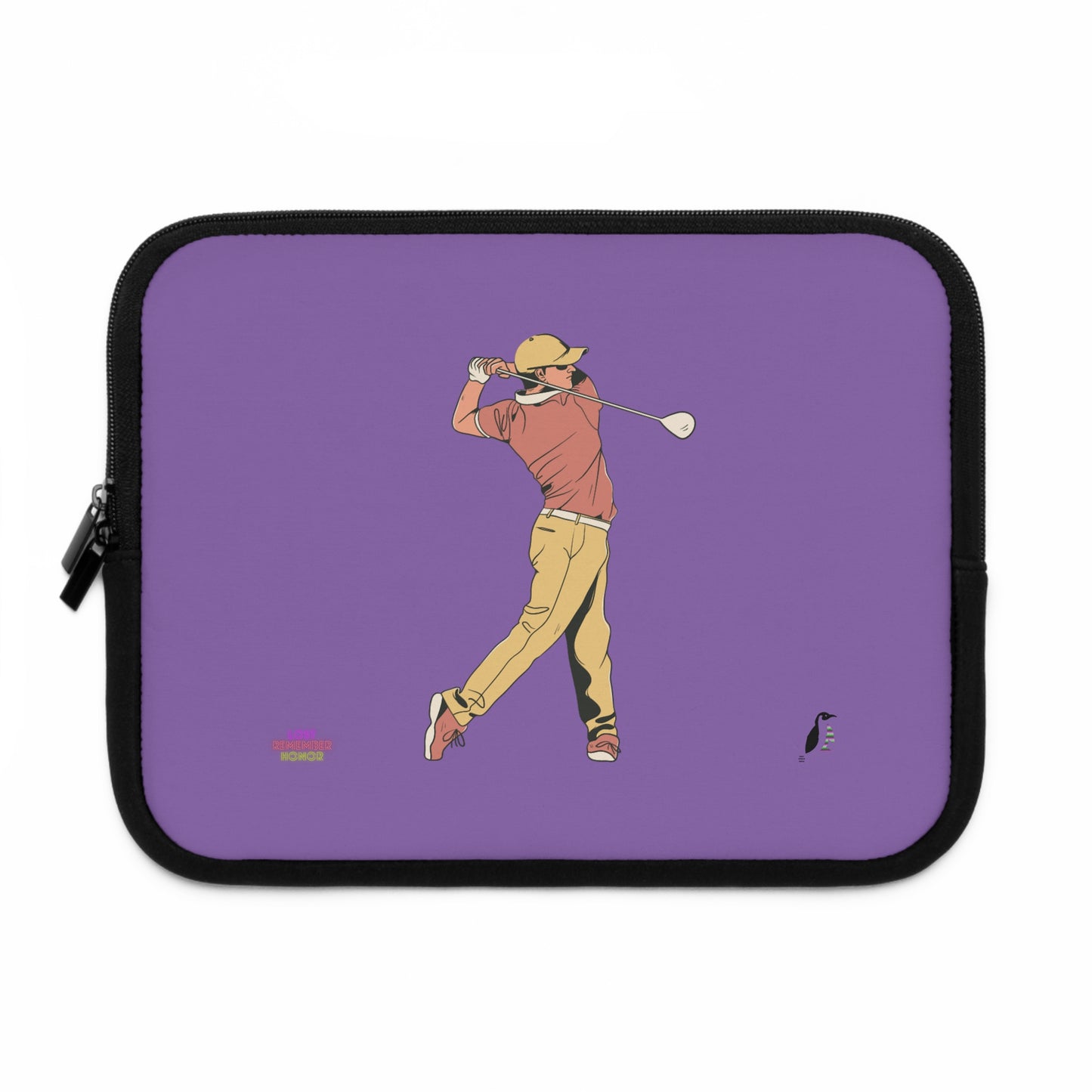 Laptop Sleeve: Golf Lite Purple