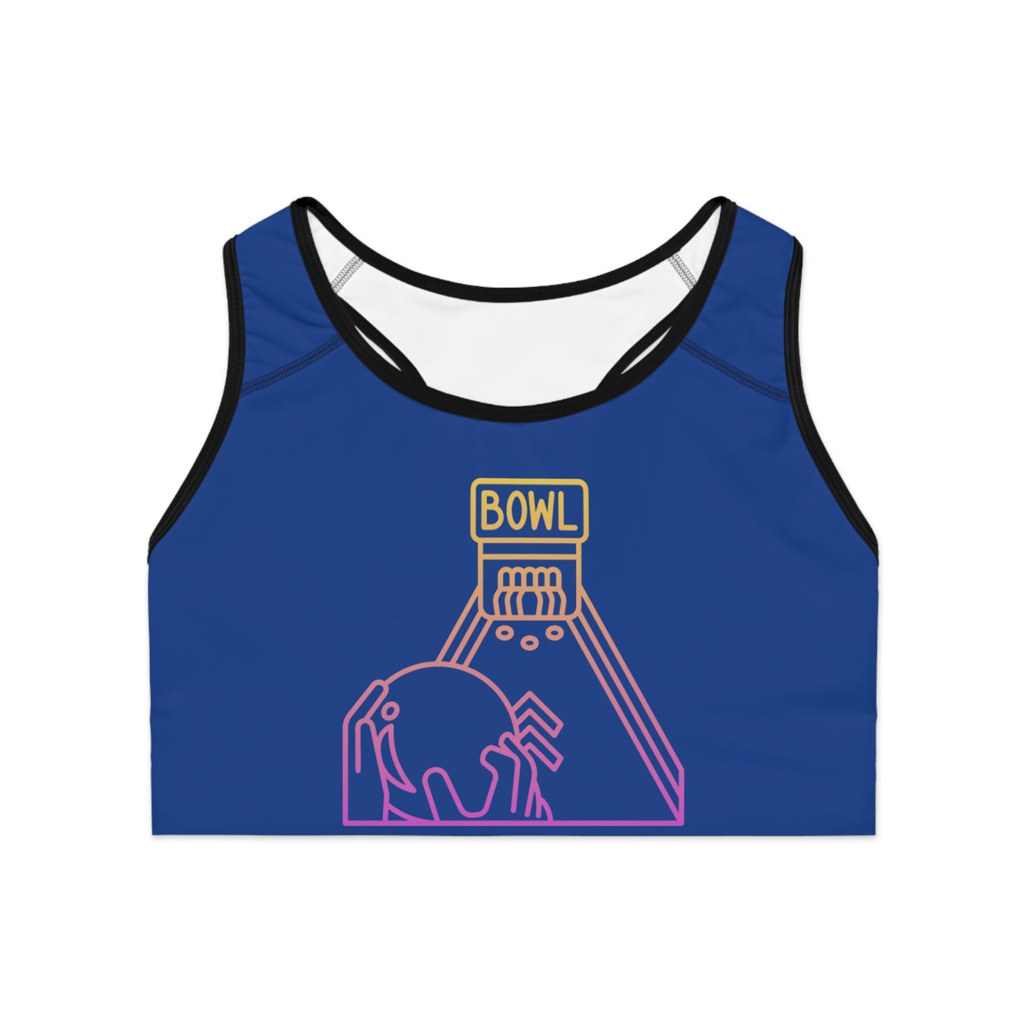 Sports Bra: Bowling Dark Blue