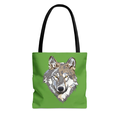 Tote Bag: Wolves Green